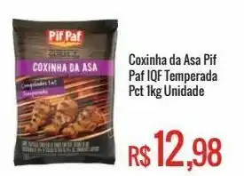 Mart Minas Coxinha da asa pif paf iqf temperada 1kg oferta