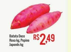 Mart Minas Batata doce roxa kg, pepino japonês kg oferta