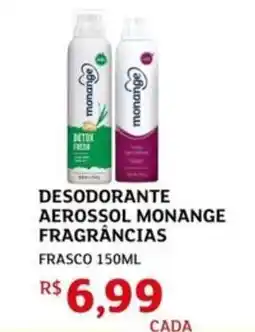 Assaí Atacadista Desodorante aerossol monange fragrâncias oferta