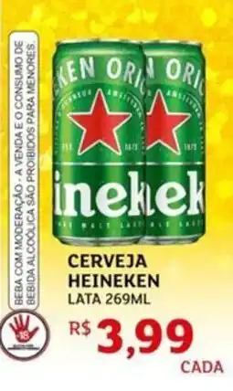 Assaí Atacadista Cerveja heineken lata oferta