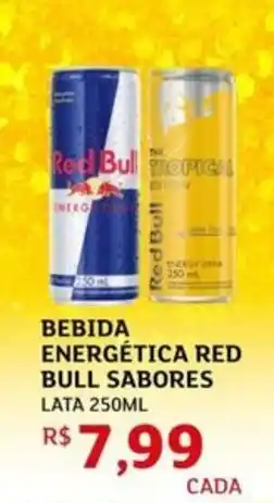 Assaí Atacadista Bebida energética red bull sabores lata oferta