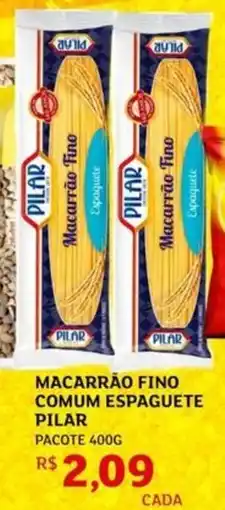 Assaí Atacadista Macarrão fino comum espaguete pilar pacote oferta