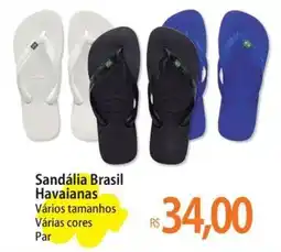 Atacadão Sandália Brasil Havaianas oferta