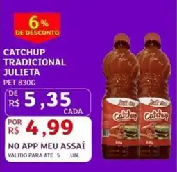 Assaí Atacadista Catchup tradicional julieta oferta