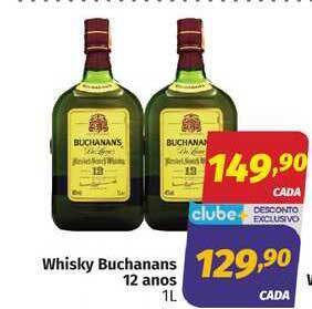 Whisky Buchanans 12 Anos 1L