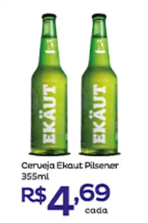 Super Lagoa Cerveja Ekaut Pilsener 355ml oferta