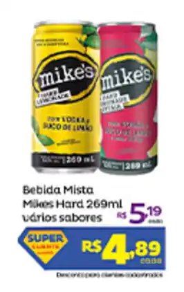 Super Lagoa Bebida Mista Mike's Hard 269ml varios sabores oferta