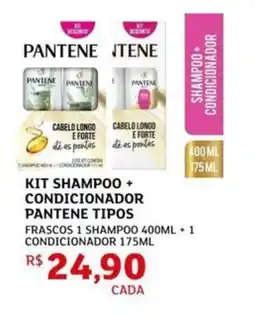 Assaí Atacadista Kit shampoo + condicionador pantene tipos oferta