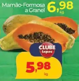 Lopes Supermercados Mamão-Formosa a Granel oferta