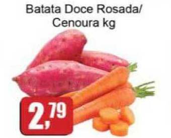 Supermercados Paraná Batata Doce Rosada Cenoura 1kg oferta