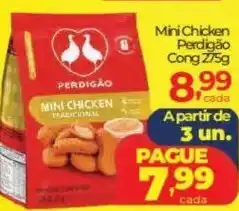 Lopes Supermercados Mini Chicken Perdigão Cong oferta