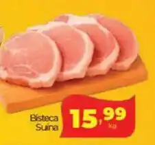 Lopes Supermercados Bisteca Suina oferta