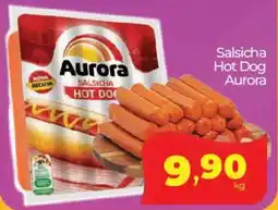 Lopes Supermercados Salsicha Hot Dog Aurora oferta
