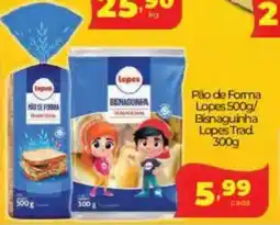 Lopes Supermercados Pão de Forma oferta