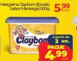 Lopes Supermercados Margarina Claybom oferta