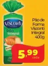 Lopes Supermercados Pão de Forma Visconti Integral oferta