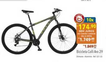 Supermercados Condor Bicicleta Colli Aro 29 oferta