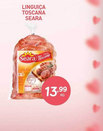 Rede Bom Lugar Linguiça Toscana Seara 1kg oferta