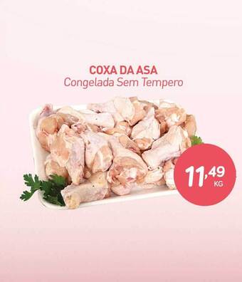 Coxa Da Asa Congelada Sem Tempero 1kg