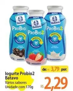 Atacadão logurte Probio2 Batavo oferta