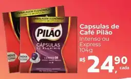Supermercados Mateus Capsulas de Café Pilão oferta