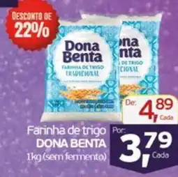 Cometa Supermercados Farinha de trigo DONA BENTA oferta