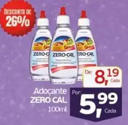 Cometa Supermercados Adoçante Por ZERO CAL oferta
