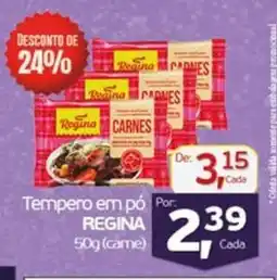 Cometa Supermercados Tempero em pó REGINA oferta