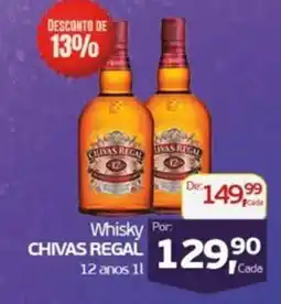Cometa Supermercados Whisky CHIVAS REGAL 12 anos oferta