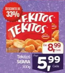 Cometa Supermercados Tekitos SEARA oferta