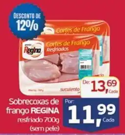 Cometa Supermercados Sobrecoxas de frango REGINA oferta