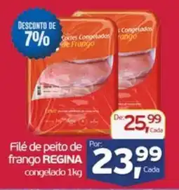 Cometa Supermercados Filé de peito de frango REGINA Congelado oferta