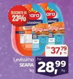 Cometa Supermercados Levissimo SEARA oferta