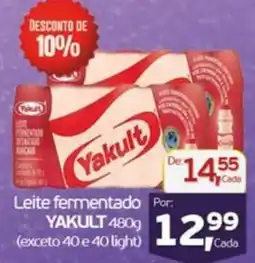 Cometa Supermercados Leite fermentado YAKULT oferta