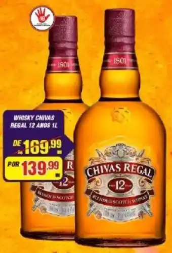 Whisky chivas regal 12 anos