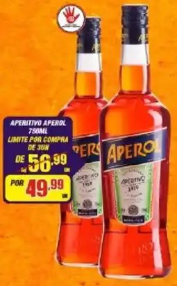 Violeta Supermercados Aperitivo aperol oferta