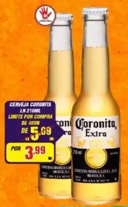 Violeta Supermercados Cerveja coronita ln oferta