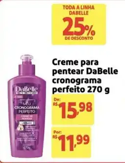 Mercado Extra Creme para pentear DaBelle cronograma perfeito oferta