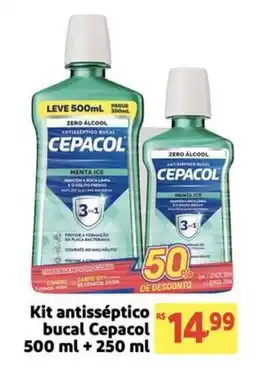 Mercado Extra Kit antisséptico bucal Cepacol oferta