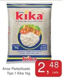 Mineirão Atacarejo Arroz Parboilizado Tipo 1 Kika oferta