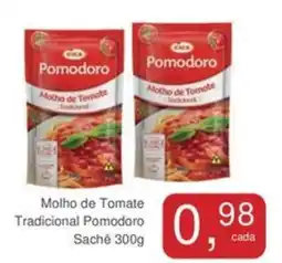 Mineirão Atacarejo Molho de Tomate Tradicional Pomodoro Sachê oferta