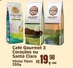 Mix Mateus Café Gourmet 3 Corações ou Santa Clara oferta