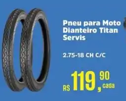 Mix Mateus Pneu para Moto Dianteiro Titan Servis oferta
