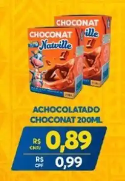 Atacadão Centro Sul Achocolatado choconat oferta