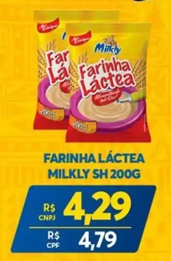 Farinha láctea milkly sh