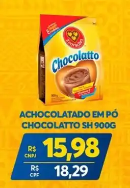 Atacadão Centro Sul Achocolatado em pó chocolatto sh oferta