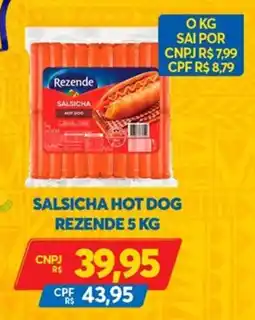 Atacadão Centro Sul Salsicha hot dog rezende oferta