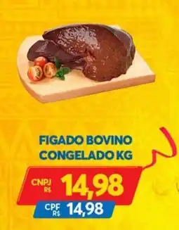 Atacadão Centro Sul Figado bovino congelado oferta