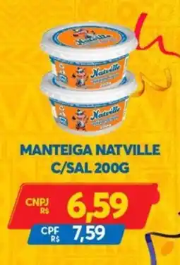 Atacadão Centro Sul Manteiga natville c/sal oferta