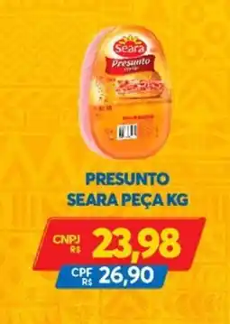 Atacadão Centro Sul Presunto seara peça oferta